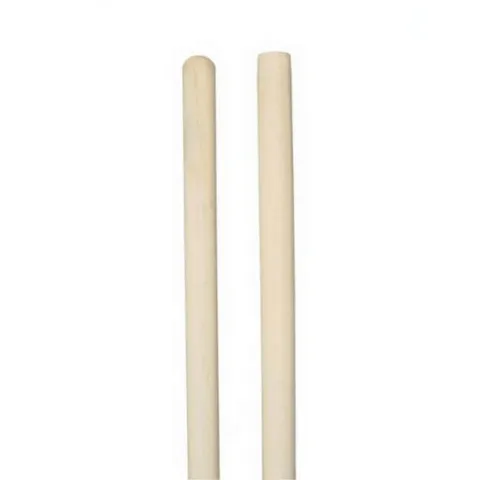 MANCHE BOIS BRUT 140CM EMBOUT LARGE