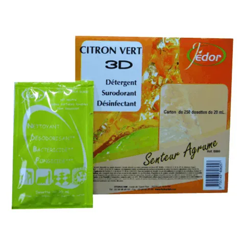DETERGENT SOLS 3D JEDOR CITRON VERT (250D)
