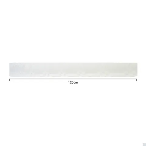 NAPPE PAPIER DAMASSE JETABLE ROULEAU 1.20x100M BLANC
