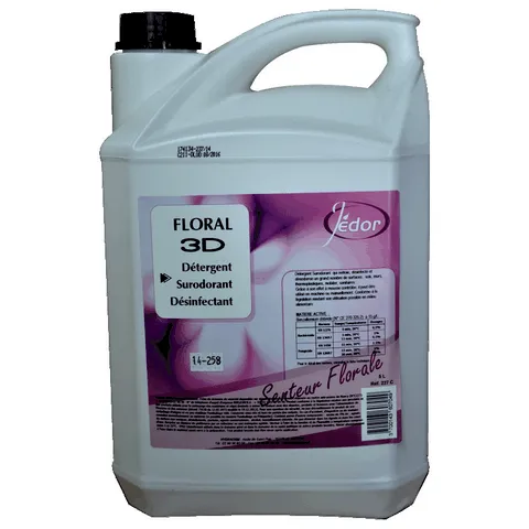 DETERGENT SOLS 3D JEDOR FLORAL (5L)