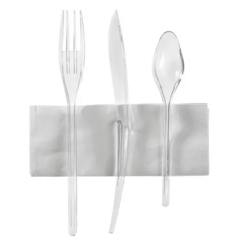 COUVERTS PLASTIQUE EXTRA PIQUE NIQUE ET SNACK INDIVIDUEL (250)