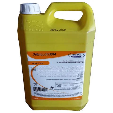 DEGRAISSANT ALIMENTAIRE HOMOLOGUE DETERQUAT DDM PUR (5L)