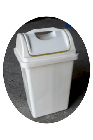 POUBELLE A COUVERCLE BASCULANT  8L PLASTIQUE
