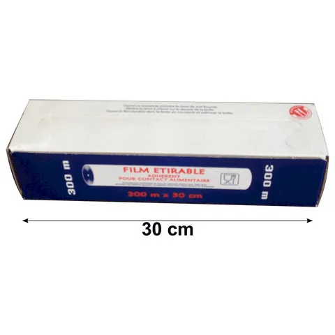FILM ALIMENTAIRE 30CM BOITE DISTRIBUTRICE (300M)