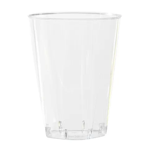 GOBELET CRISTAL INJECTE OCTOGONAL 25CL JAUGE 20CL (600)