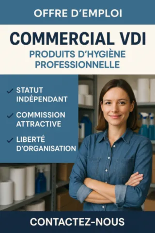 UNIPROPRE RECRUUTE COMMERCIAUX VDI