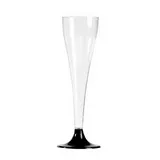 FLUTE 10CL CRISTAL PIED NOIR SEPARE (30)