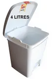 POUBELLE 4-8L A PEDALE ABS